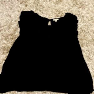 Lily White Black Top Large
